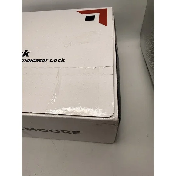 OAKMOORE Brunswick Commercial Door Handle Vacant Occupied Restroom Handle - Picture 4 of 12